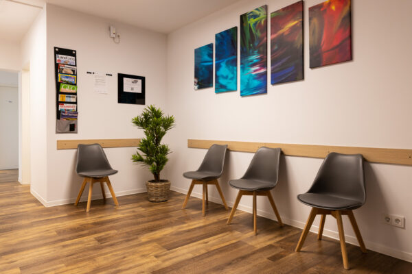 Wartezimmer Grimedio Arbeitsmedizin